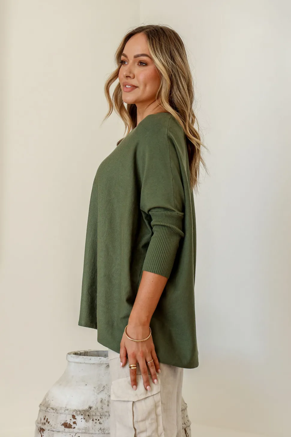 Silence & Noise Lounge Knit - Moss