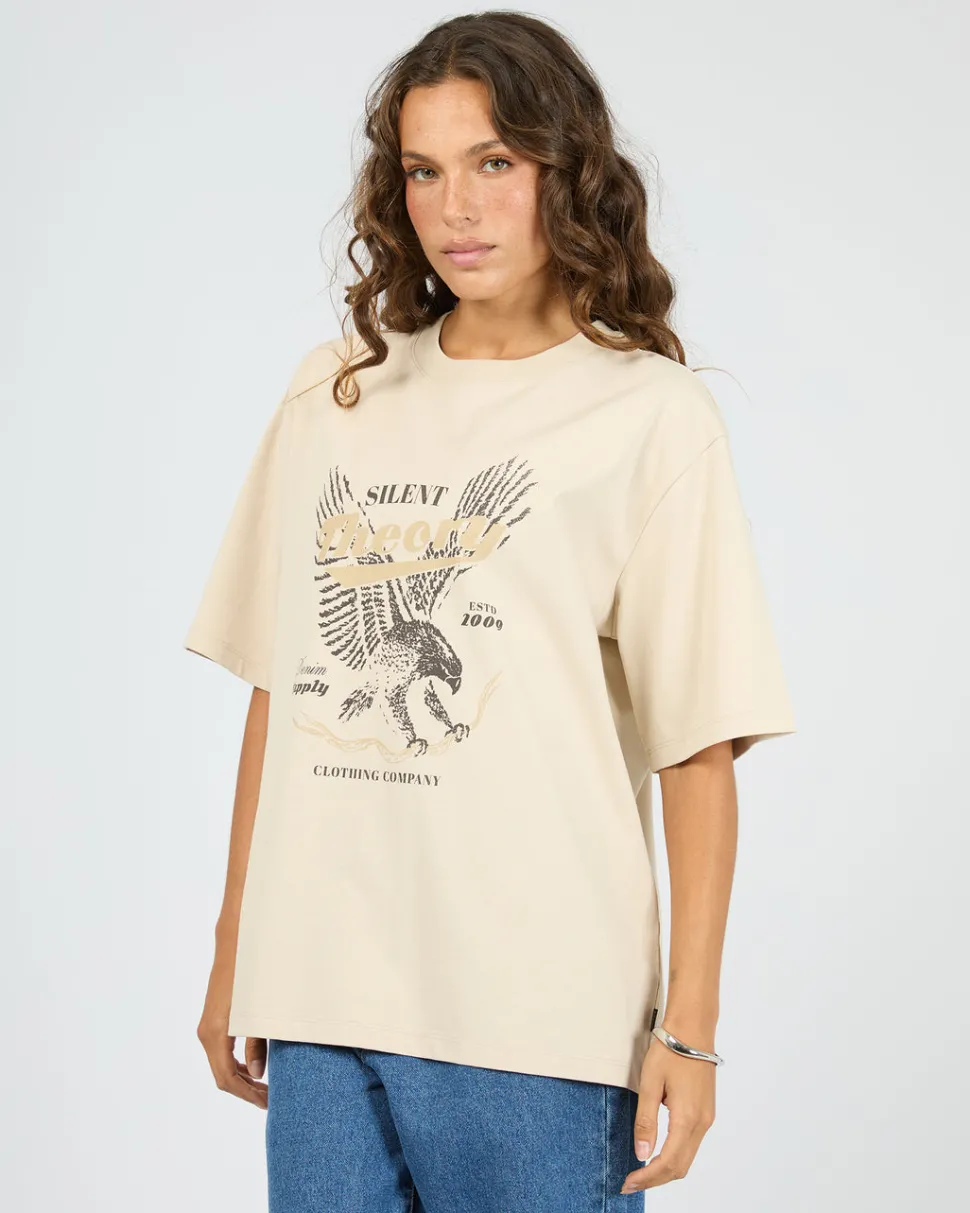 Silent Theory Dystopia Tee - Chalk