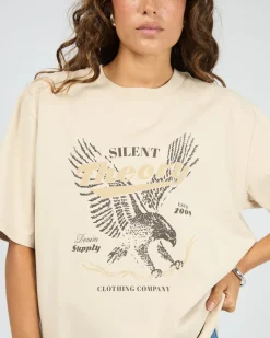 Silent Theory Dystopia Tee - Chalk