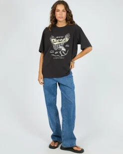 Silent Theory Dystopia Tee - Washed Black