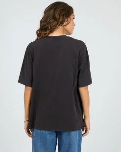 Silent Theory Dystopia Tee - Washed Black