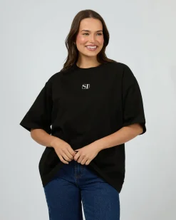 Silent Theory Luxe Tee - Black