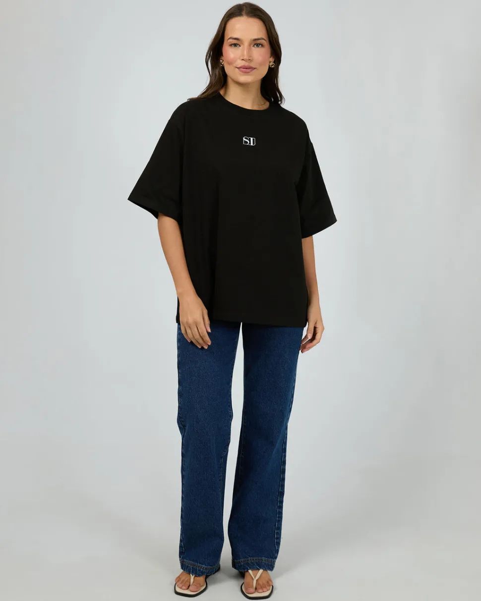 Silent Theory Luxe Tee - Black