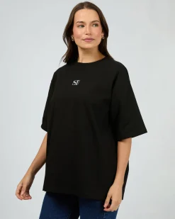Silent Theory Luxe Tee - Black