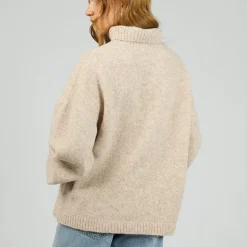 Silent Theory Willow Knit Jumper - Oat