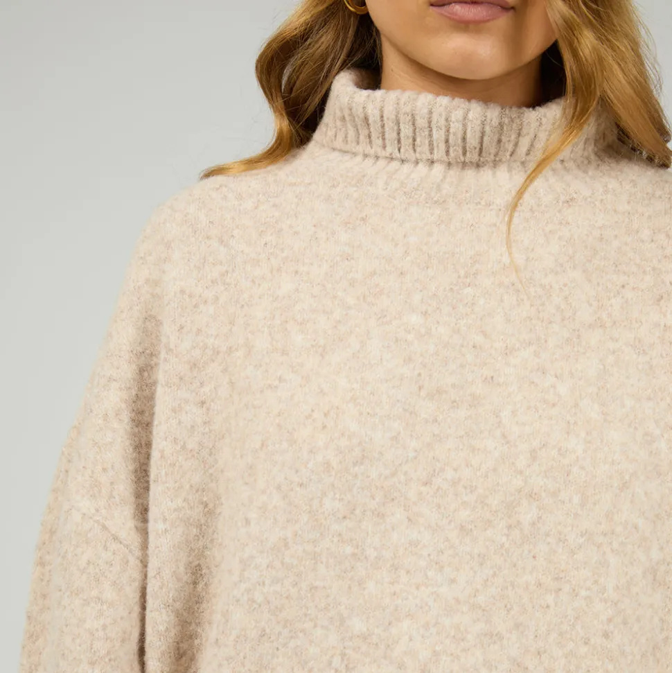 Silent Theory Willow Knit Jumper - Oat