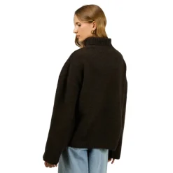 Silent Theory Willow Knit Jumper - Chocolate