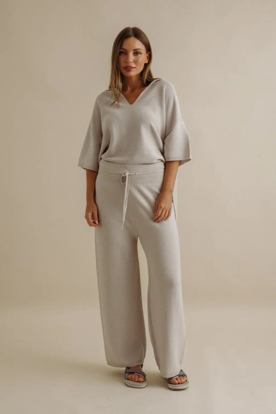 Talamaya Grace Summer Pullover - Silver Haze