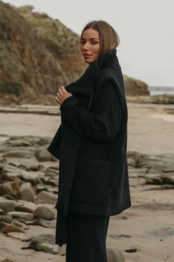Talamaya Sherpa Cuddle Gillet - Noir