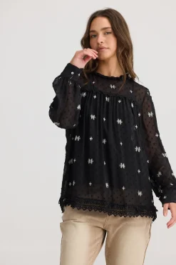 Talisman Ellidy Blouse - Black