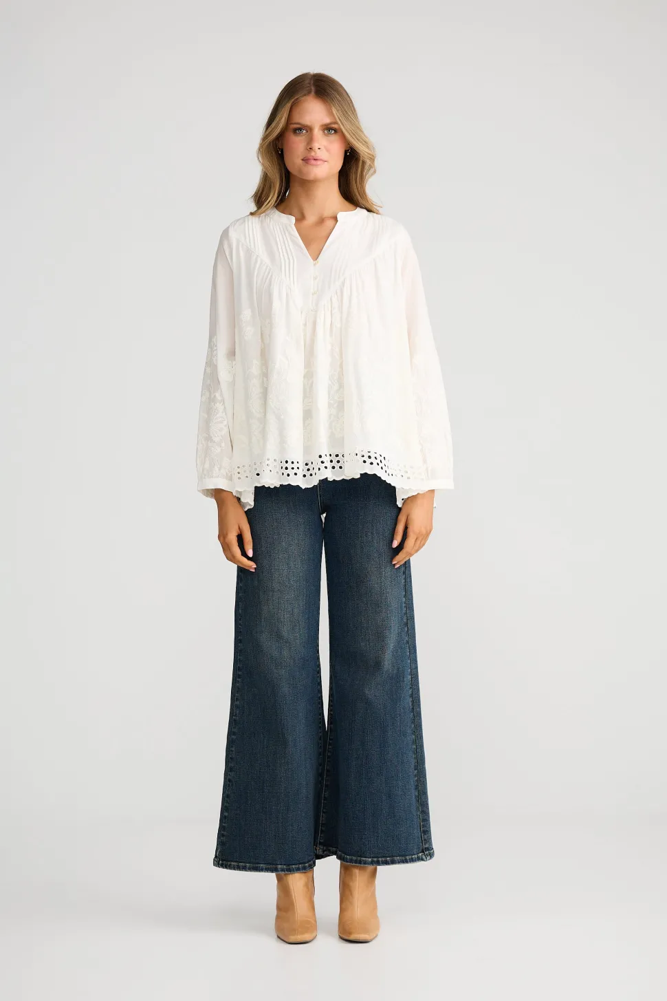 Talisman Esther Top - White