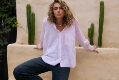 Talisman Yellowstone Shirt - Pink Stripe
