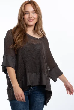 The Italian Cartel Carina Top - Chocolate