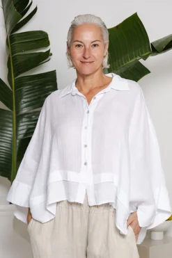The Italian Cartel Sanita Top - White