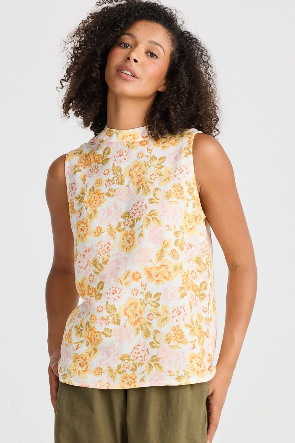 The Shanty Adel Top - Boboli Print