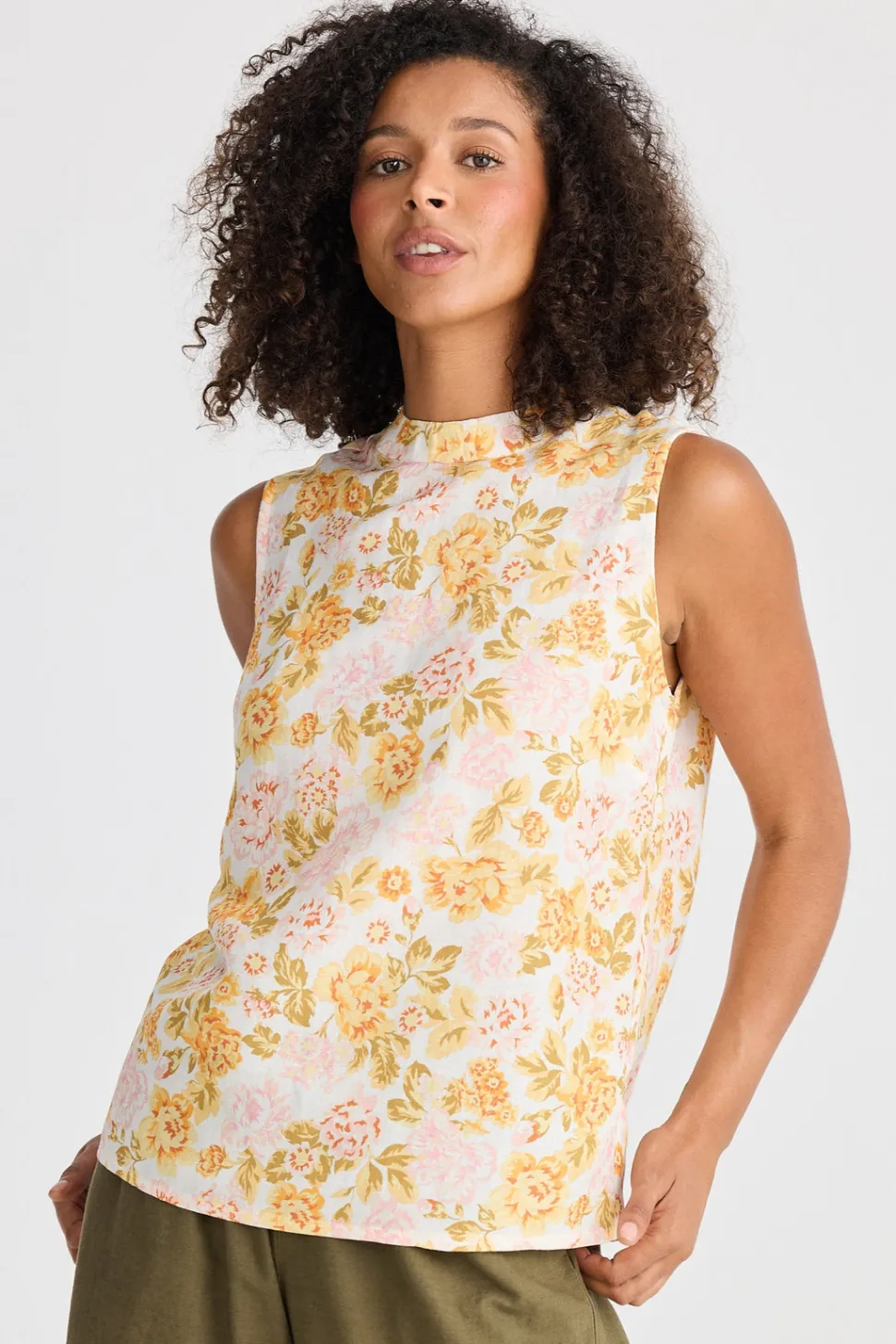 The Shanty Adel Top - Boboli Print