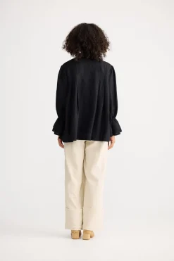 The Shanty Aeris Shirt - Black