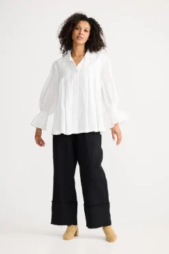 The Shanty Aeris Shirt - White