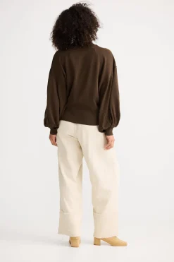 The Shanty Anais Knit - Chocolate