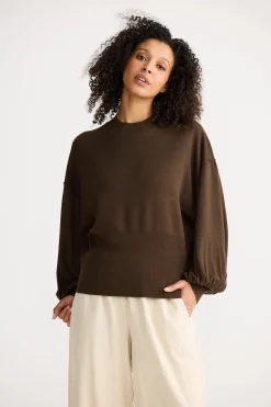 The Shanty Anais Knit - Chocolate
