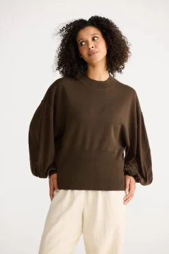 The Shanty Anais Knit - Chocolate