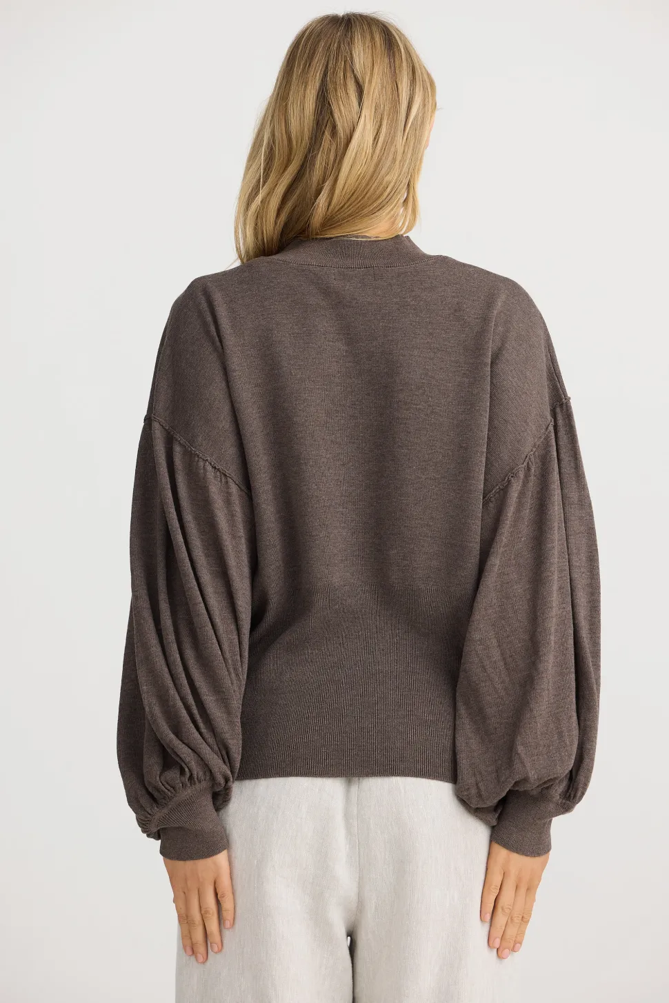 The Shanty Anais Knit - Smoke