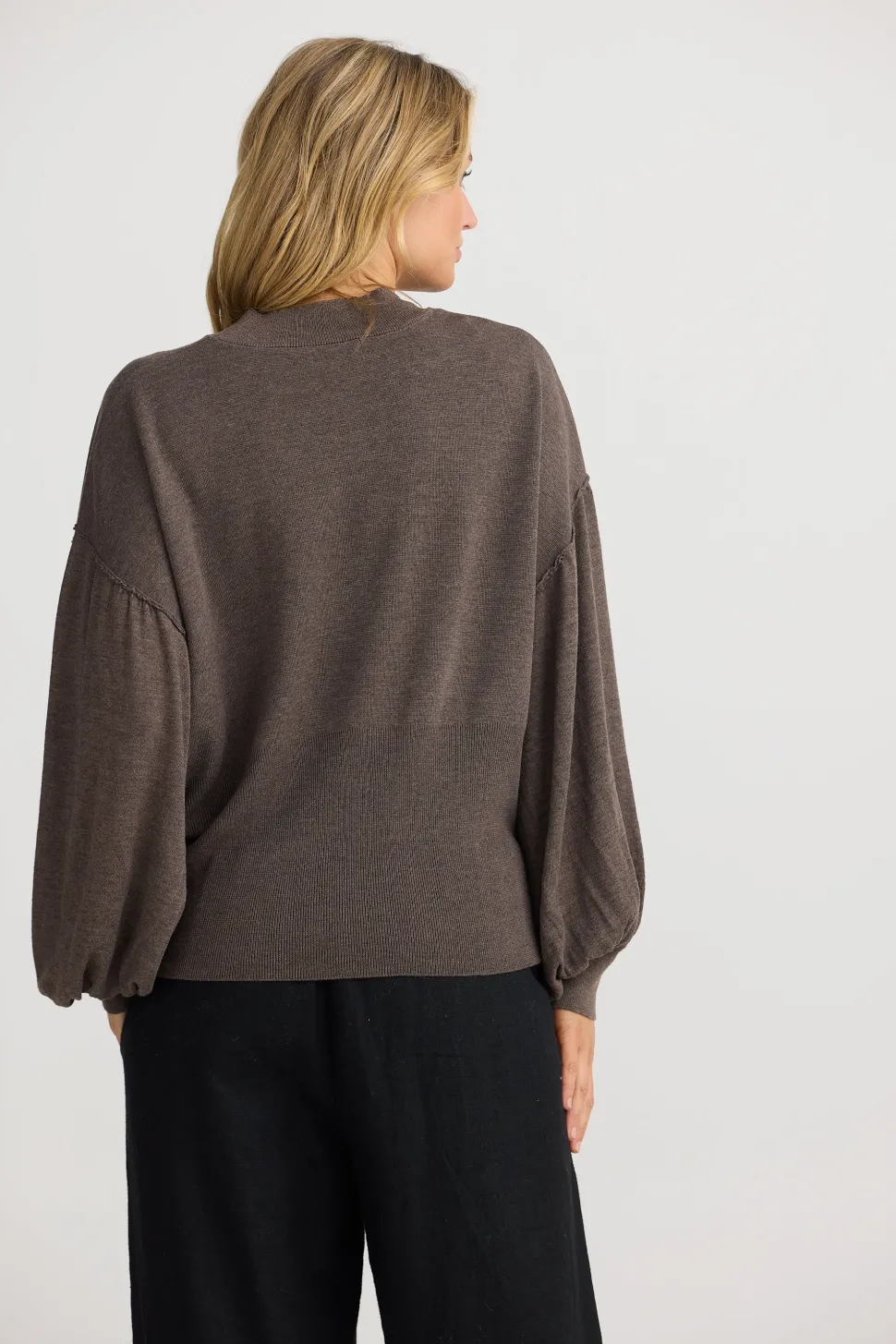 The Shanty Anais Knit - Smoke
