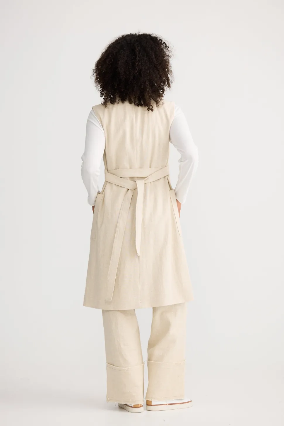 The Shanty Noa Vest - Natural