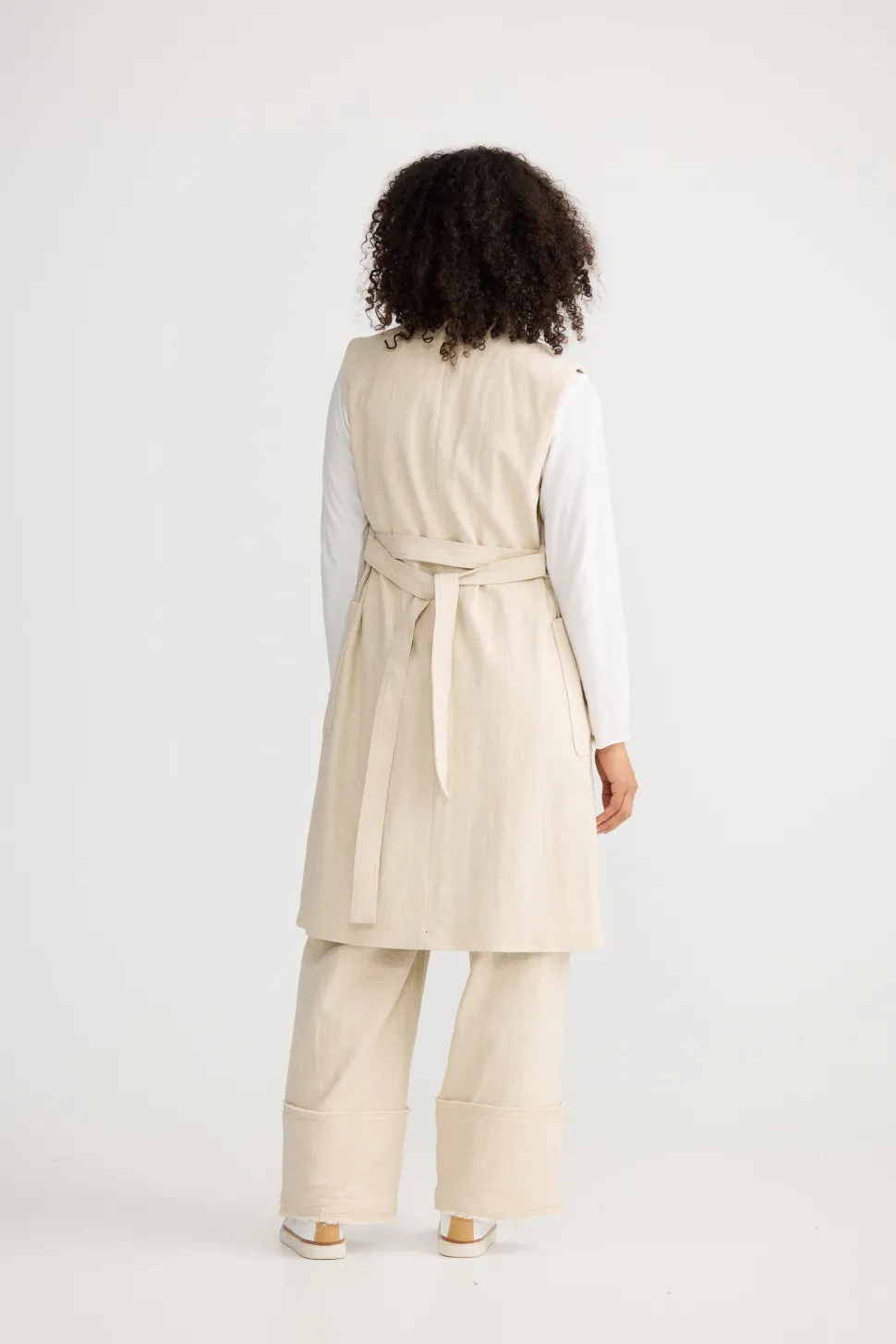 The Shanty Noa Vest - Natural