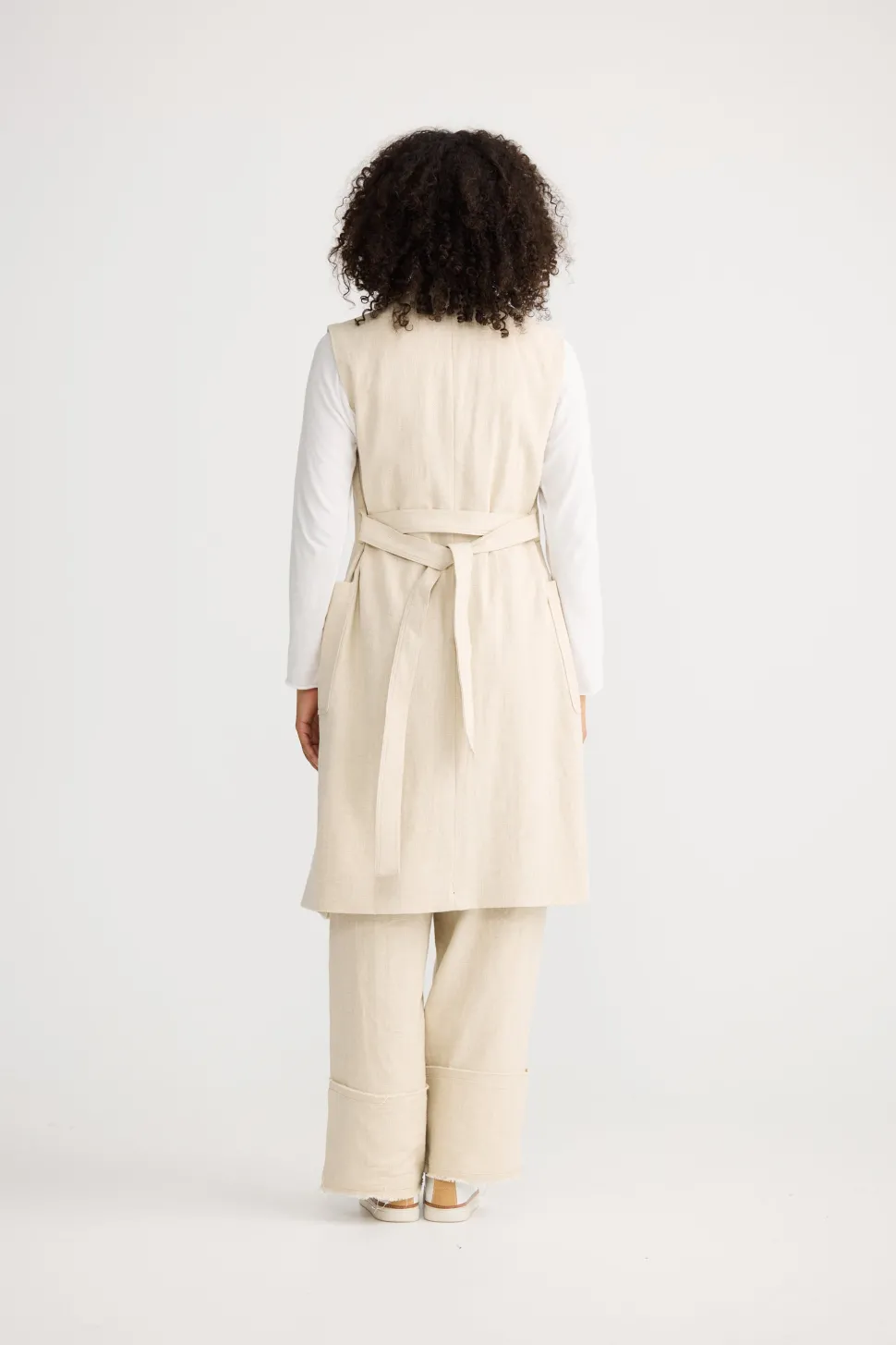 The Shanty Noa Vest - Natural