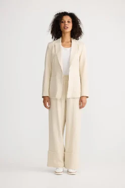 The Shanty Tavira Blazer - Natural