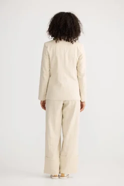 The Shanty Tavira Blazer - Natural