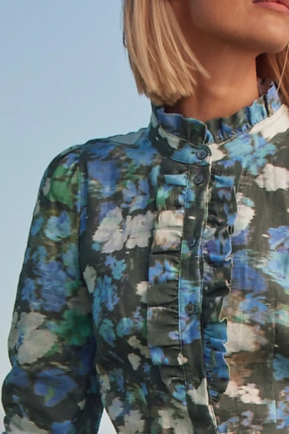 Zoe Kratzmann Graduate Dress - Forest Blur